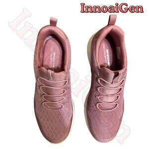Skechers Dynamight 2.0 Real Smooth Rose Sneakers Size 8 NWB